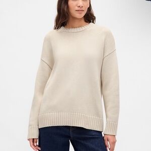 GAP Cream Crew Neck Sweater
